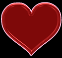 redaluminumloveheart