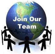 Join our Team Globe smaller