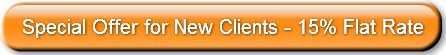 Special Offer for New Clients - 15% Flat