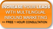 INCREASE YOUR LEADS    WITH MULTILINGUAL