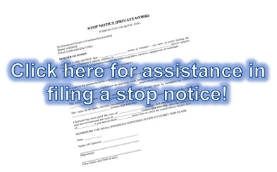 Stop Notice CTA