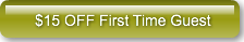 $15 OFF First Time Guest