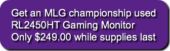 Get an MLG championship used RL2450HT Ga