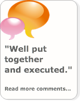 "Well put togetherand executed.&quo