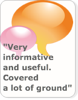 "Very informativeand useful.Covered