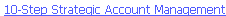 10-Step Strategic Account Management