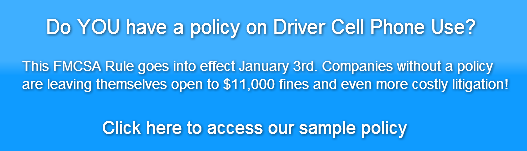 do-you-have-a-policy-on-driver-cell
