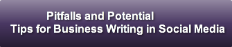              Pitfalls and PotentialTips 