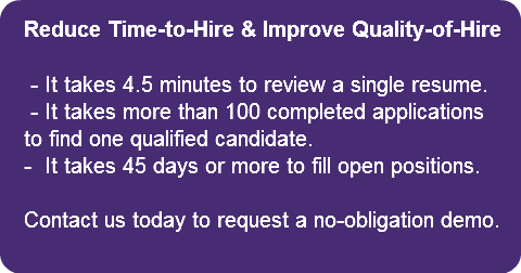 Reduce Time-to-Hire &amp; Improve Qualit