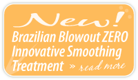 try the new brazilian blowout zero at fusion 3 salon