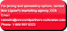 For pricing and sponsorship options, con